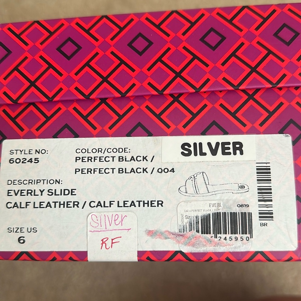 NWT Tory Burch EVERLY Slide/calf leather - Picture 9 of 9